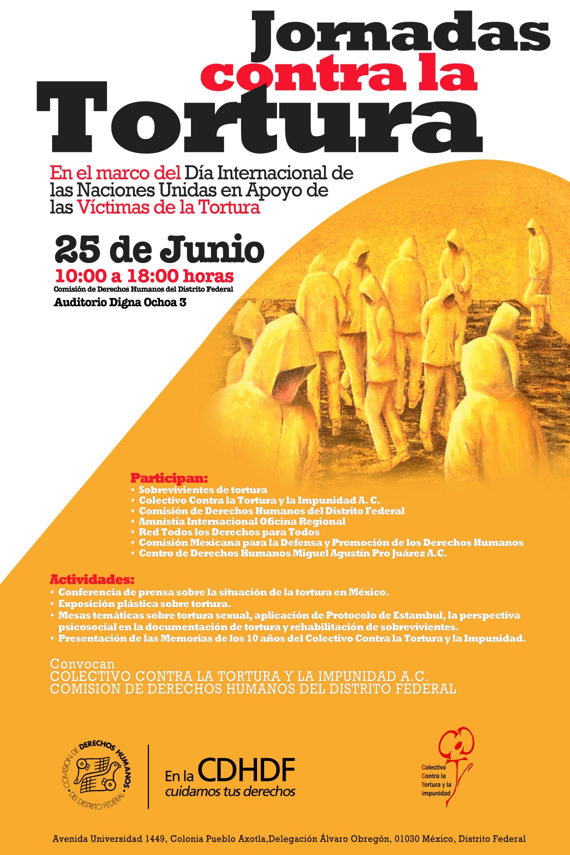 Cartel Jornadas Tortura